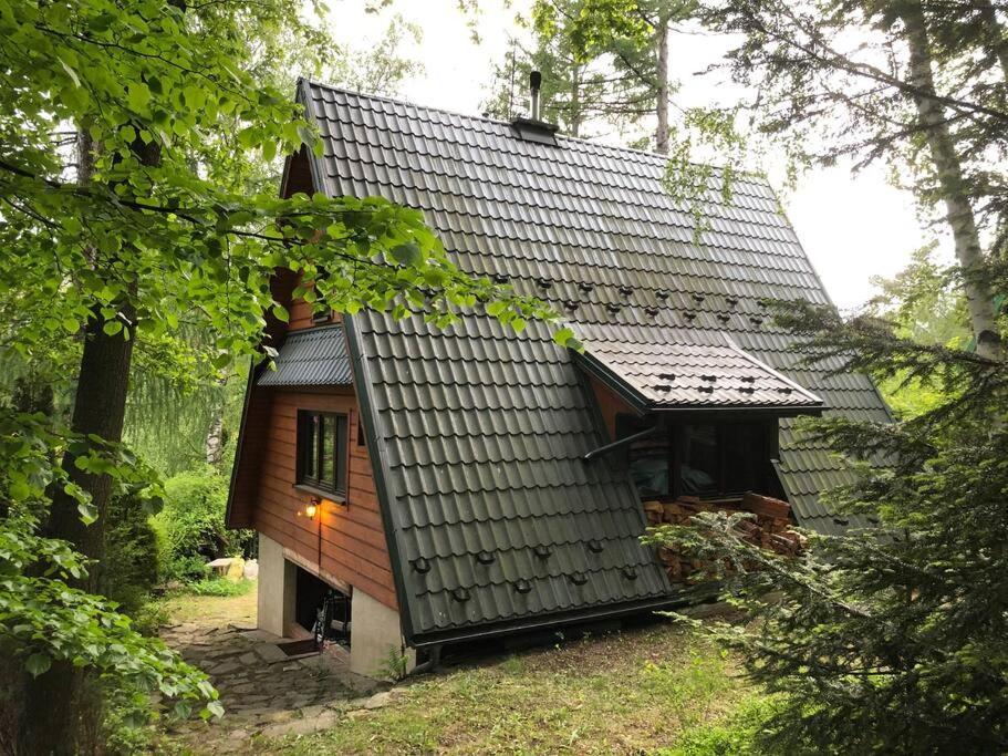 Domek W Lesie Leki  Экстерьер фото