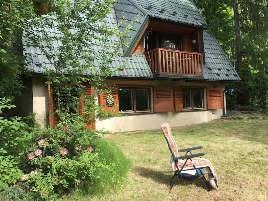 Domek W Lesie Leki  Экстерьер фото